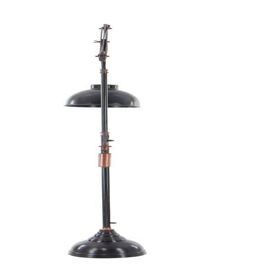 Black Metal Industrial Floor Lamp, , alternate image number null