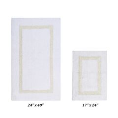 Hotel Collectionis Bath Mat Rug, 2 Piece Set (17" x 24" | 24" x 40")