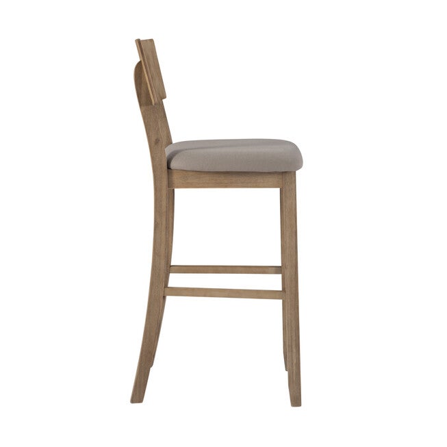 Jordan Gray Wash Bar Stool, , alternate image number 2