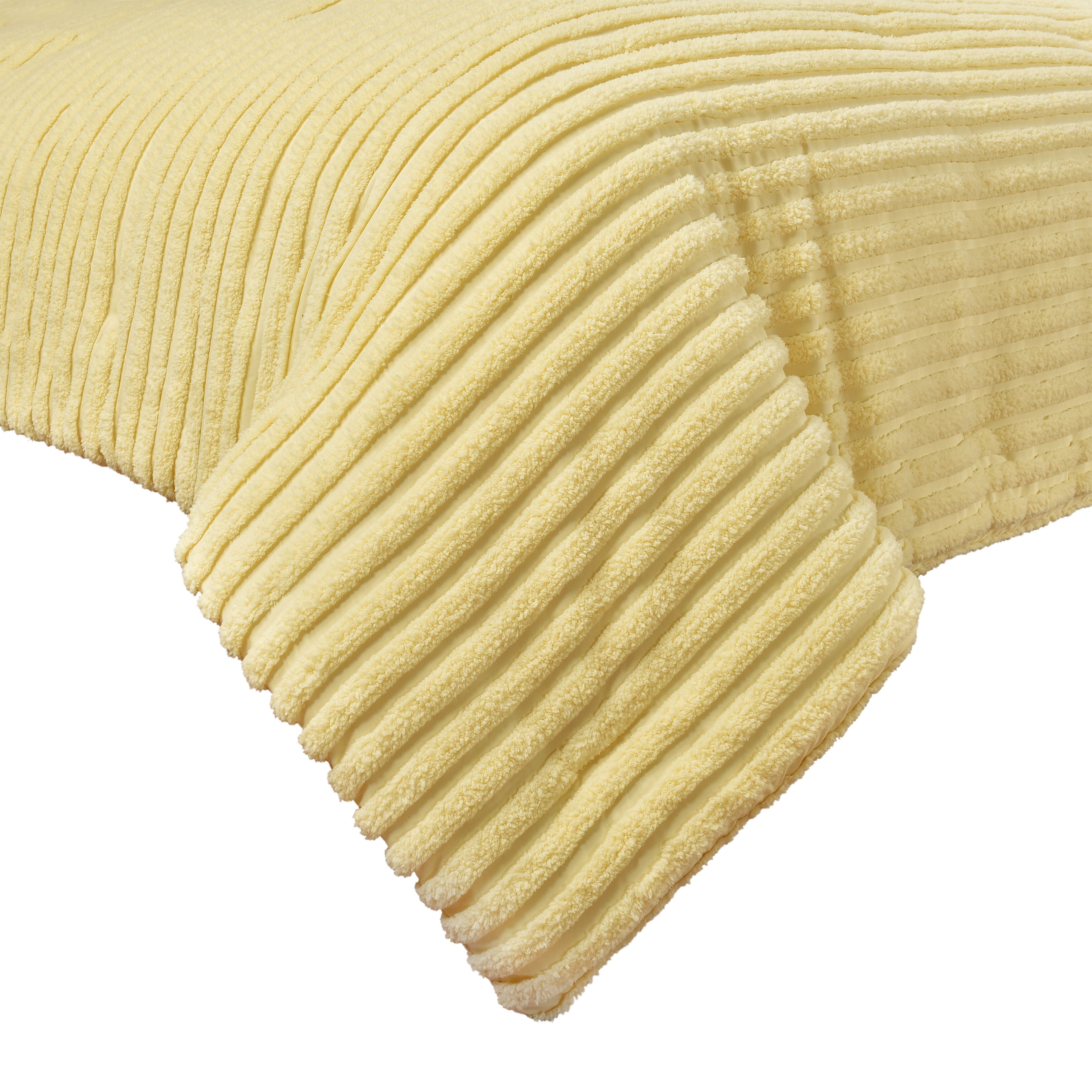 DARBY KING/CAL KING 3PC. COMFORTER SET, YELLOW, alternate image number 4