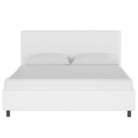 Twill Upholstered Platform Bed, , on-hover image number null