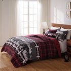 Timberline Quilt And Pillow Sham Set, , alternate image number null