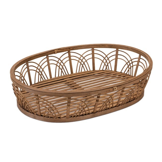Natral Wooden Tray 20 inchesL, BROWN, hi-res image number null