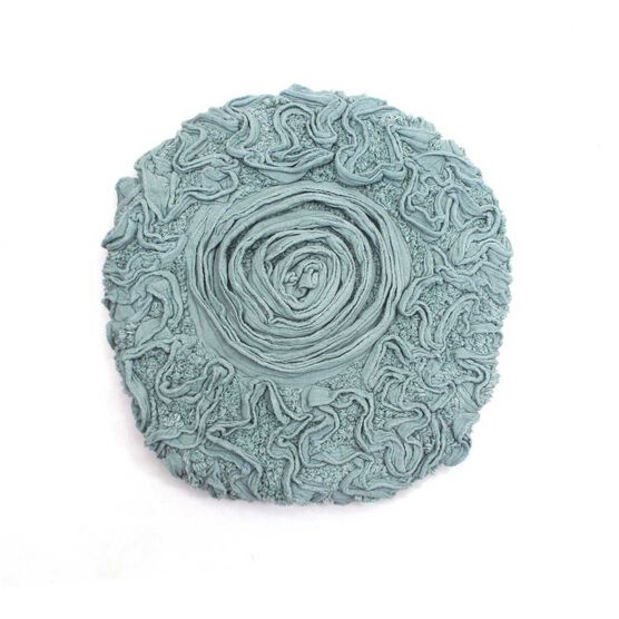 Bell Flower Bath Rug Collection, BLUE, hi-res image number null