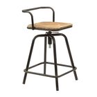 Urban Loft Breakfast Table with 2 Swivel Stools , , on-hover image number 1