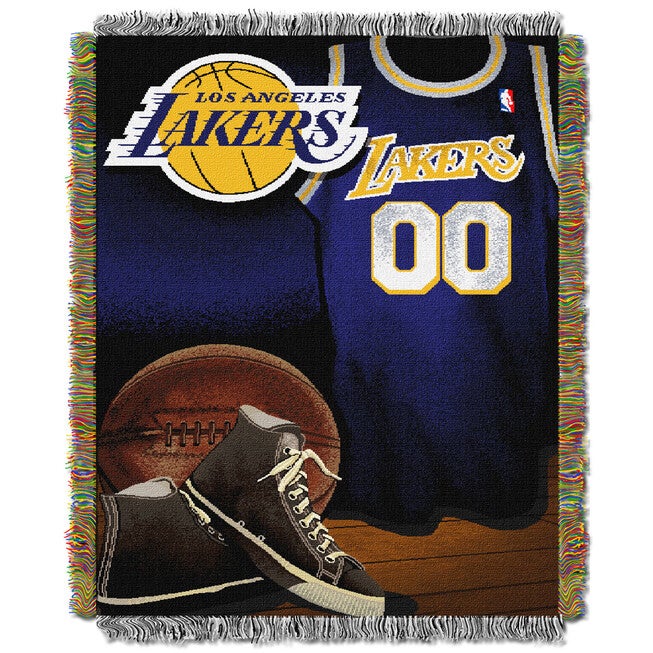 Lakers Vintage Throw, MULTI, hi-res image number 0