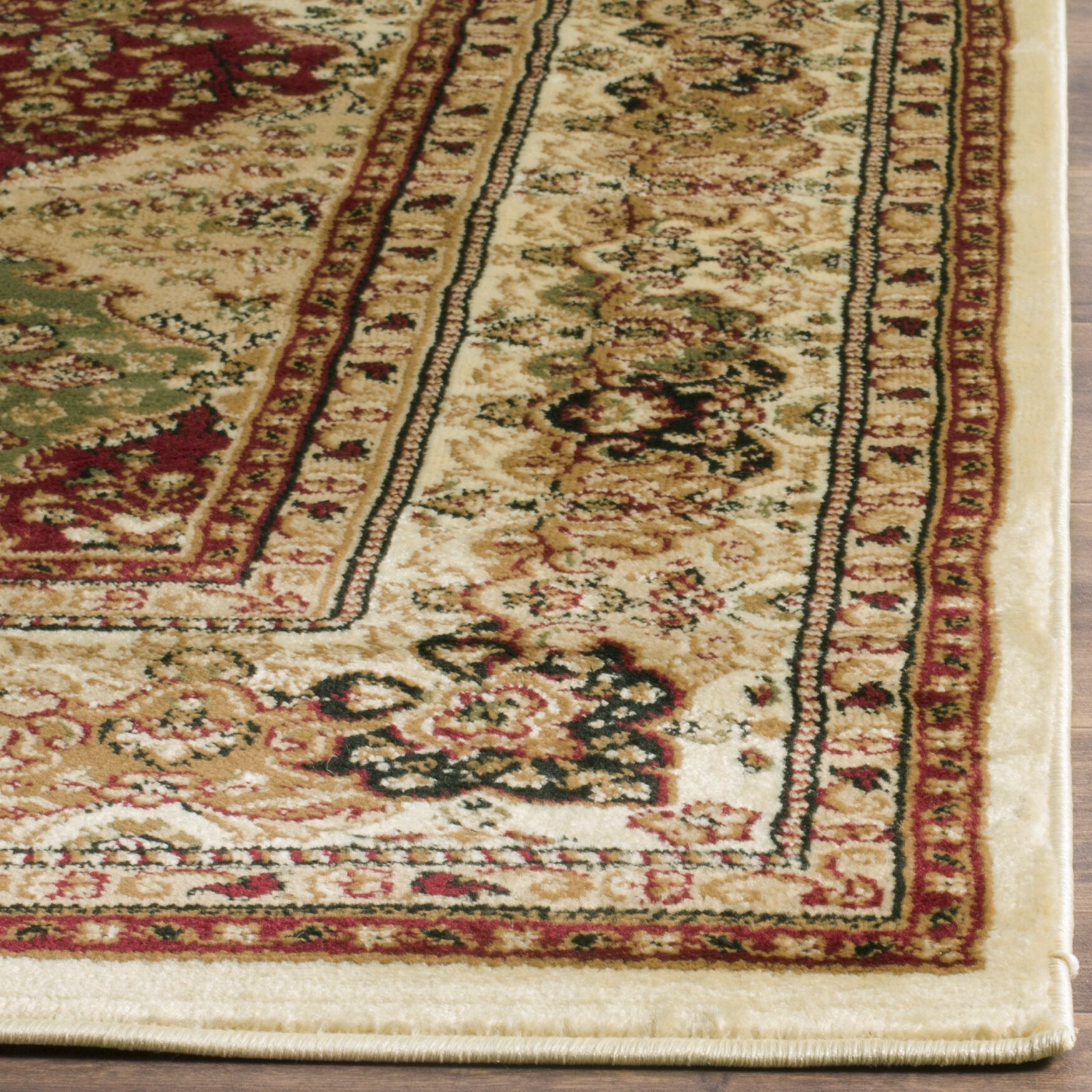 Lyndhurst 221 Multi / Ivory 3'-3 inches X 5'-3 inches Small Rectangle Rug, , alternate image number 2