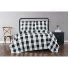 Everyday Buffalo Plaid Quilt Set, BLACK, hi-res image number null