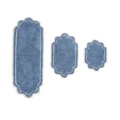 Allure 3pc Bath Rug Collection