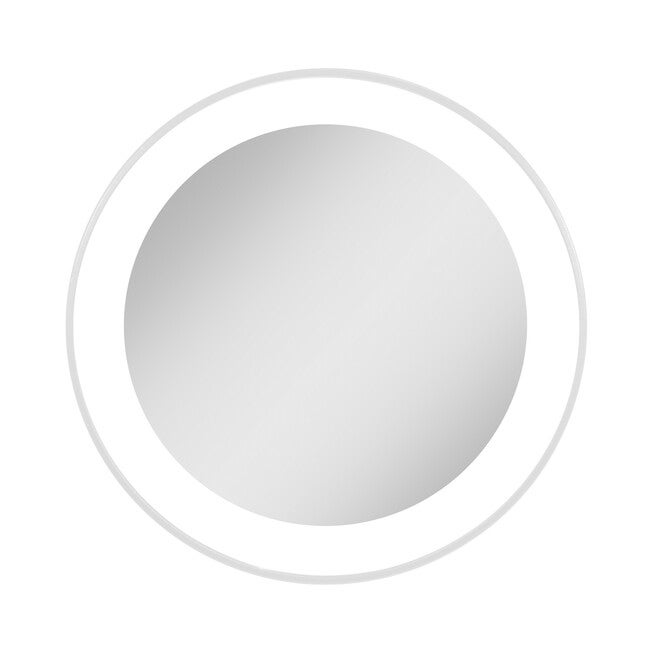 Mini LED Lighted Spot Mirror, WHITE, hi-res image number null