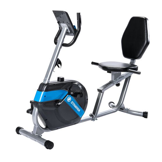 Stamina Recumbent Exercise Bike, BLUE CHROME, hi-res image number null