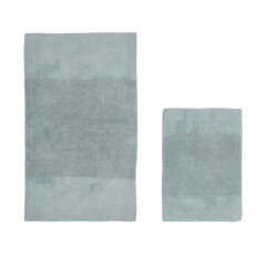Granada Collection 100% Cotton 2 Piece (17" X 24" | 24" X 40") Bath Rug Set