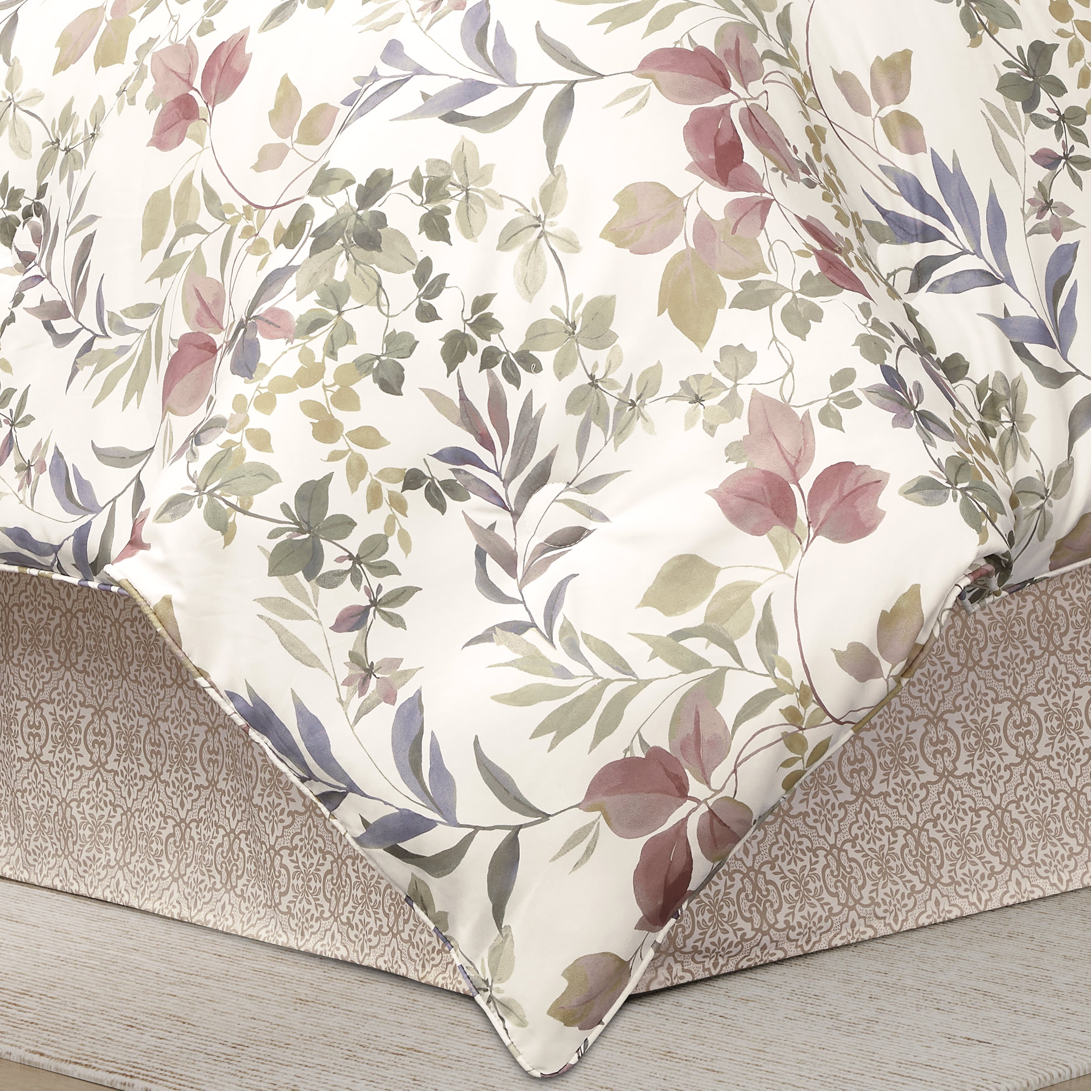 Rosewood 4 Piece Comforter Set, ROSE, alternate image number 1