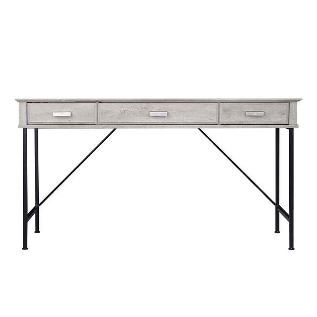Saint Birch Elma Writing Desk In Washed Gray Writing Desk, , alternate image number null