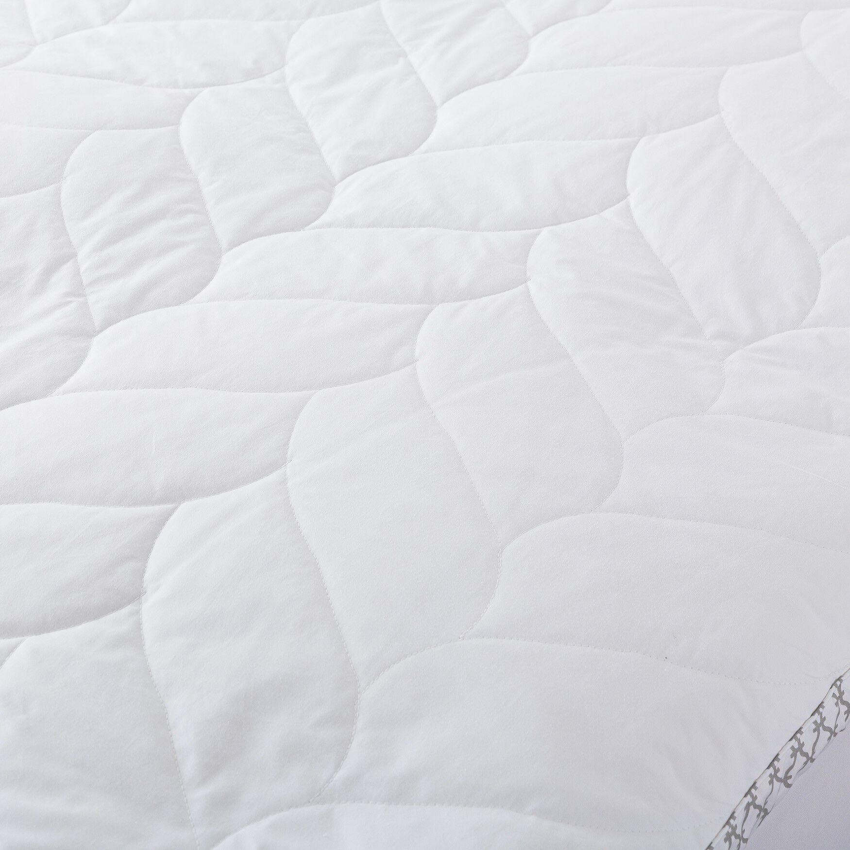 Cotton Quilted Dual Chamber 1.5 In. Feather Topper Mattress Toppers, , alternate image number 3