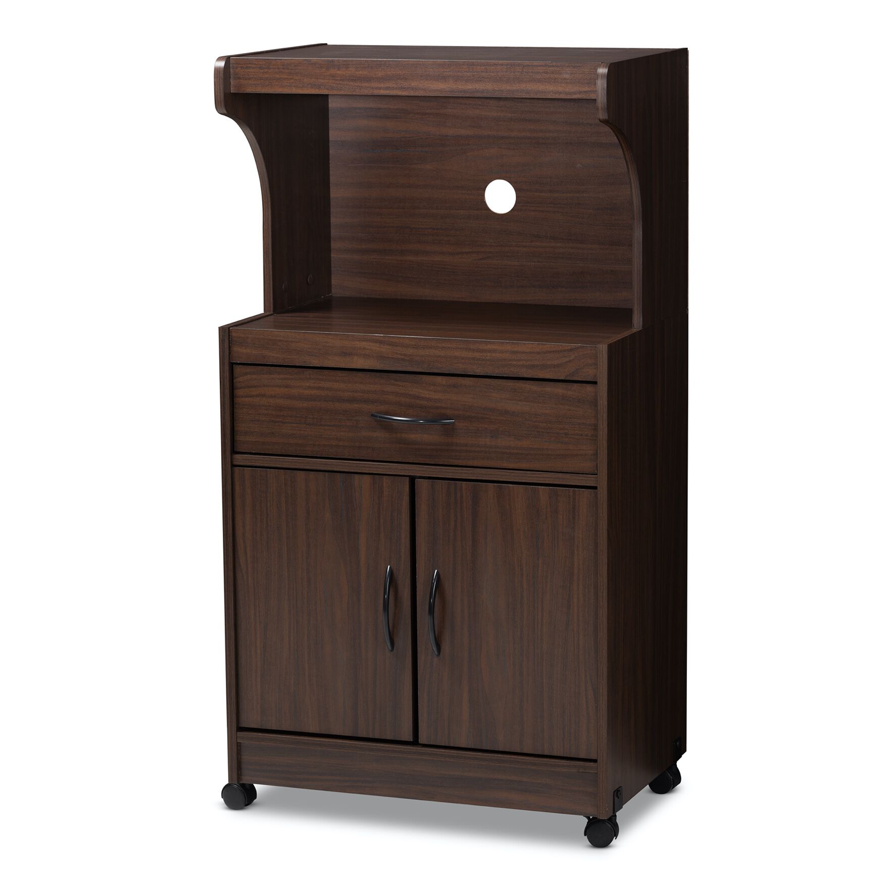 Tannis Wood Kitchen Cabinet Furniture, WALNUT BROWN, hi-res image number 0