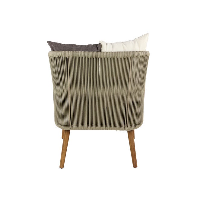 Grey Metal Modern Outdoor Chair, , on-hover image number null