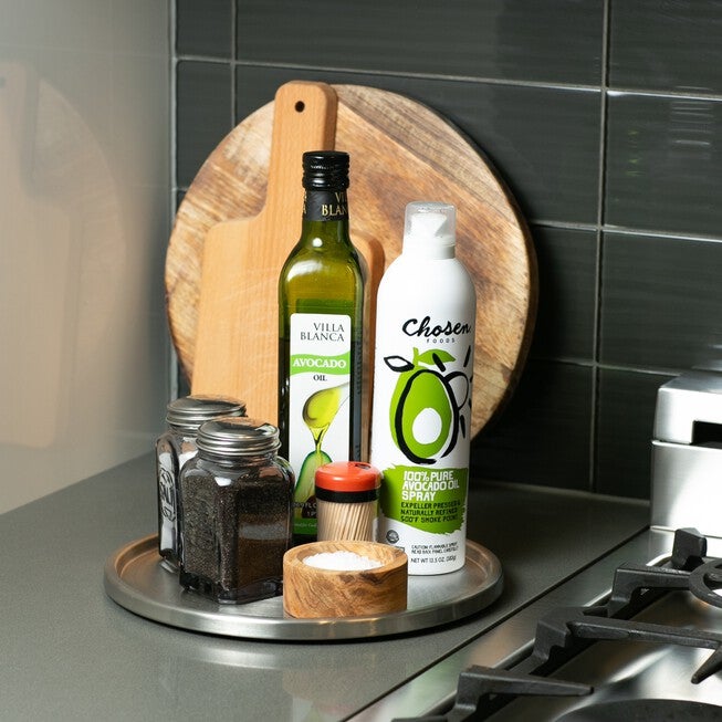 Lazy Susan - Single Tier Stainless Steel, , alternate image number 2