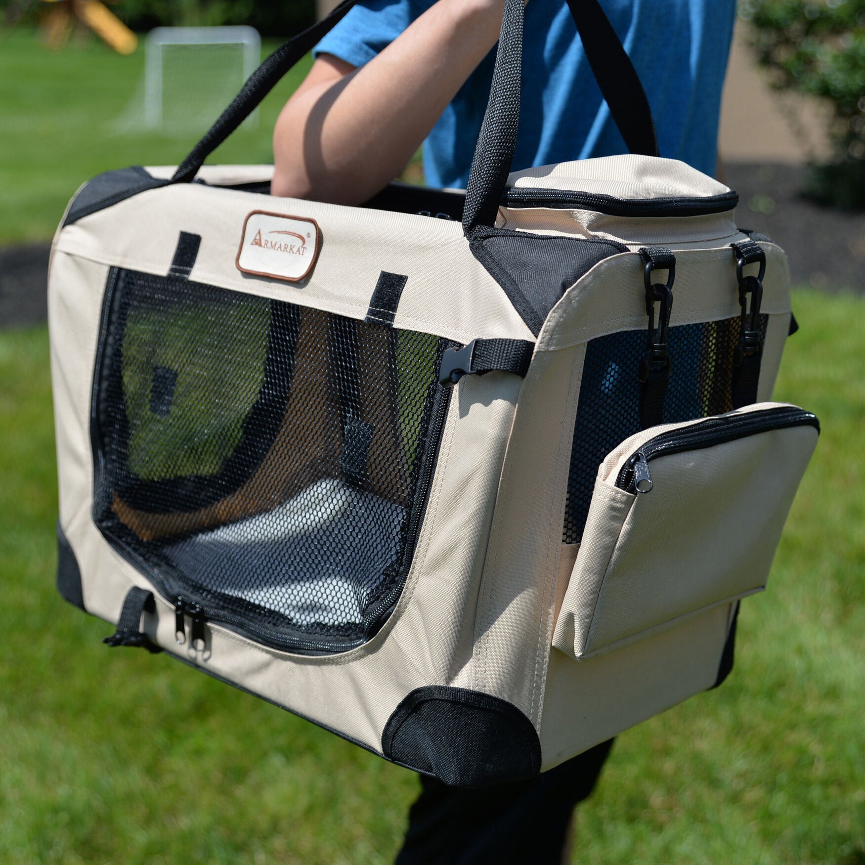 Fashionable Folding Soft Dog Crate For Dogs And Cats, Pet Travel