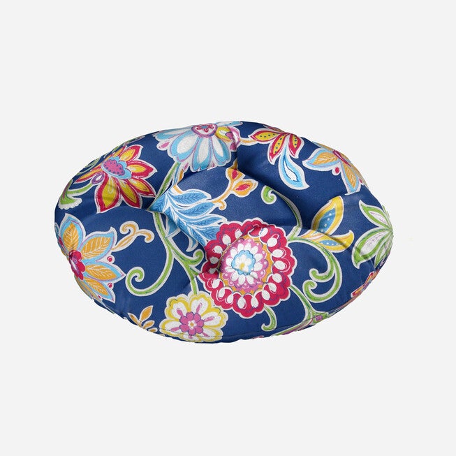 BH Outdoor Performance Tufted Round Chair cushion, GRANADA, hi-res image number null
