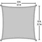 Shade Sail Triangle (Attachment point/pole not included) 16 x 16 ft. Sand, , alternate image number 3