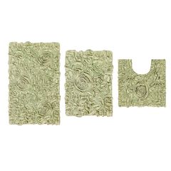 Bellflower 3-Pc. Bath Rug Set