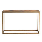Dorville Reclaimed Wood Patchwork Console Table, , alternate image number null