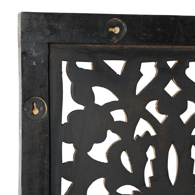 Brown Traditional Ornamental Wood Wall Décor, , on-hover image number null