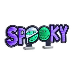SmileyWorld(R) Halloween SPOOKY Ekkolight 24"L