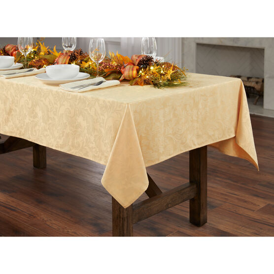 60" x 120" Tablecloth, GOLD, hi-res image number null