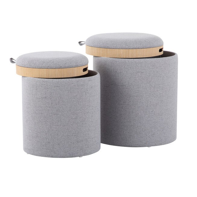 Nesting Ottoman Set, , alternate image number null