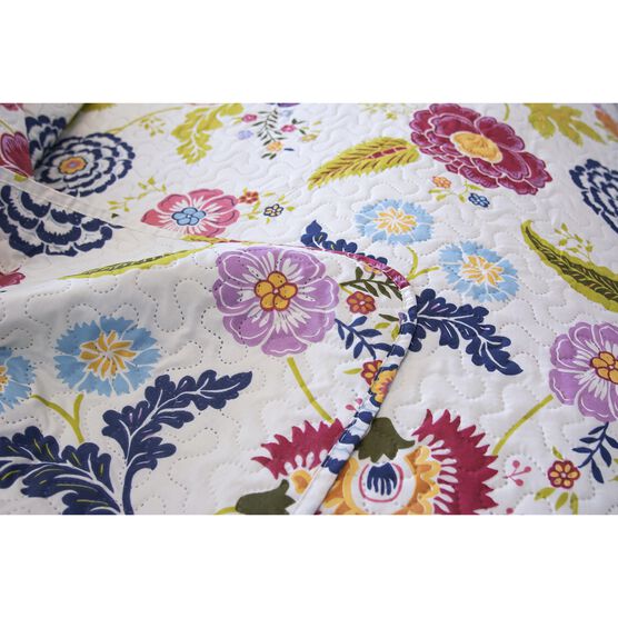 Amber Printed Quilt Set, , alternate image number null