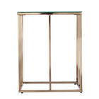 Nicholance Contemporary End Table w/ Glass Top, , alternate image number 1