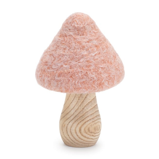 Felt Wood Mushroom Decor (Set of 24), MULTI, alternate image number null