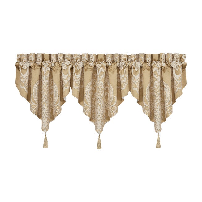 Potenza Window Ascot Valance, GOLD, alternate image number 4