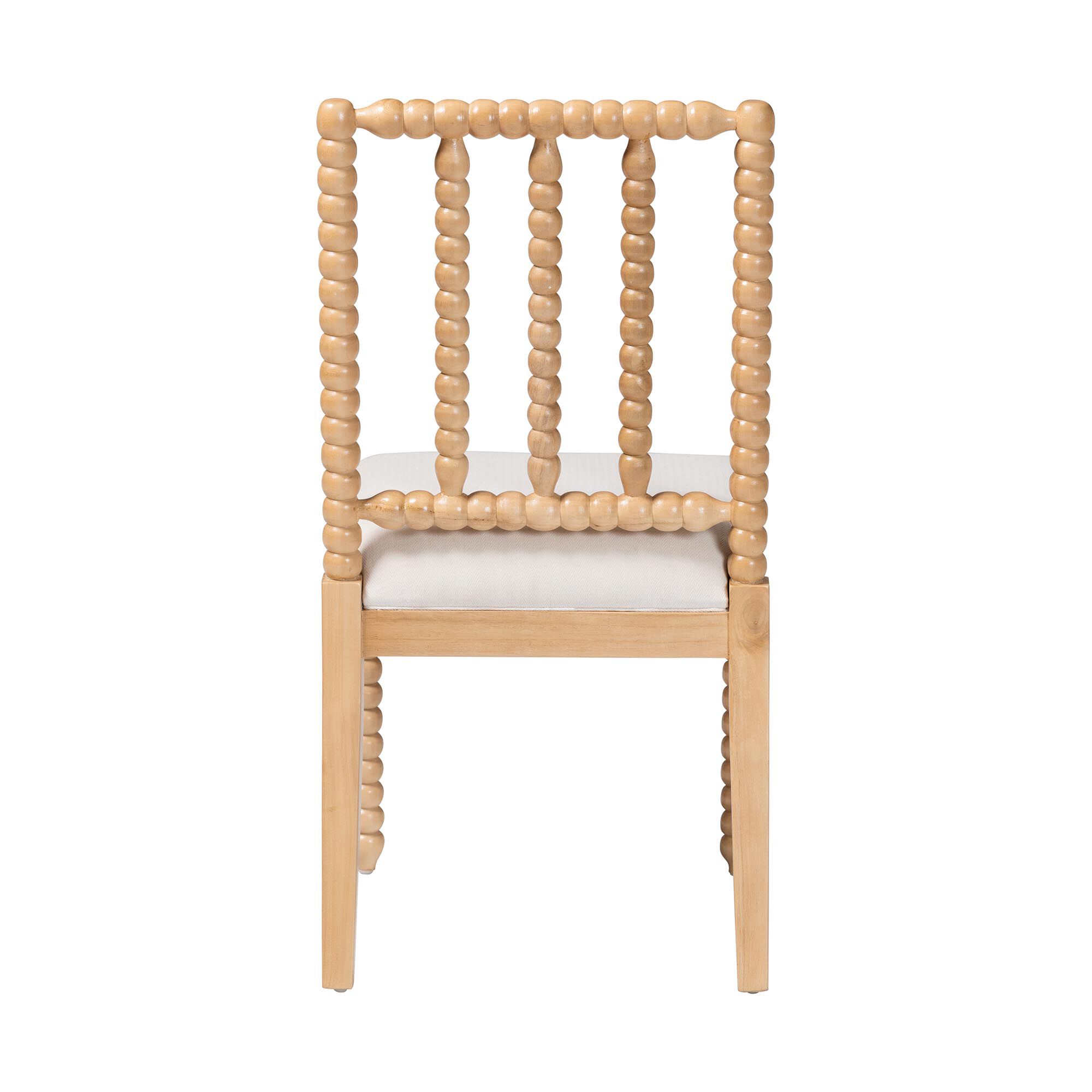 Deya Bobbin Dining Chair, BROWN, alternate image number 4