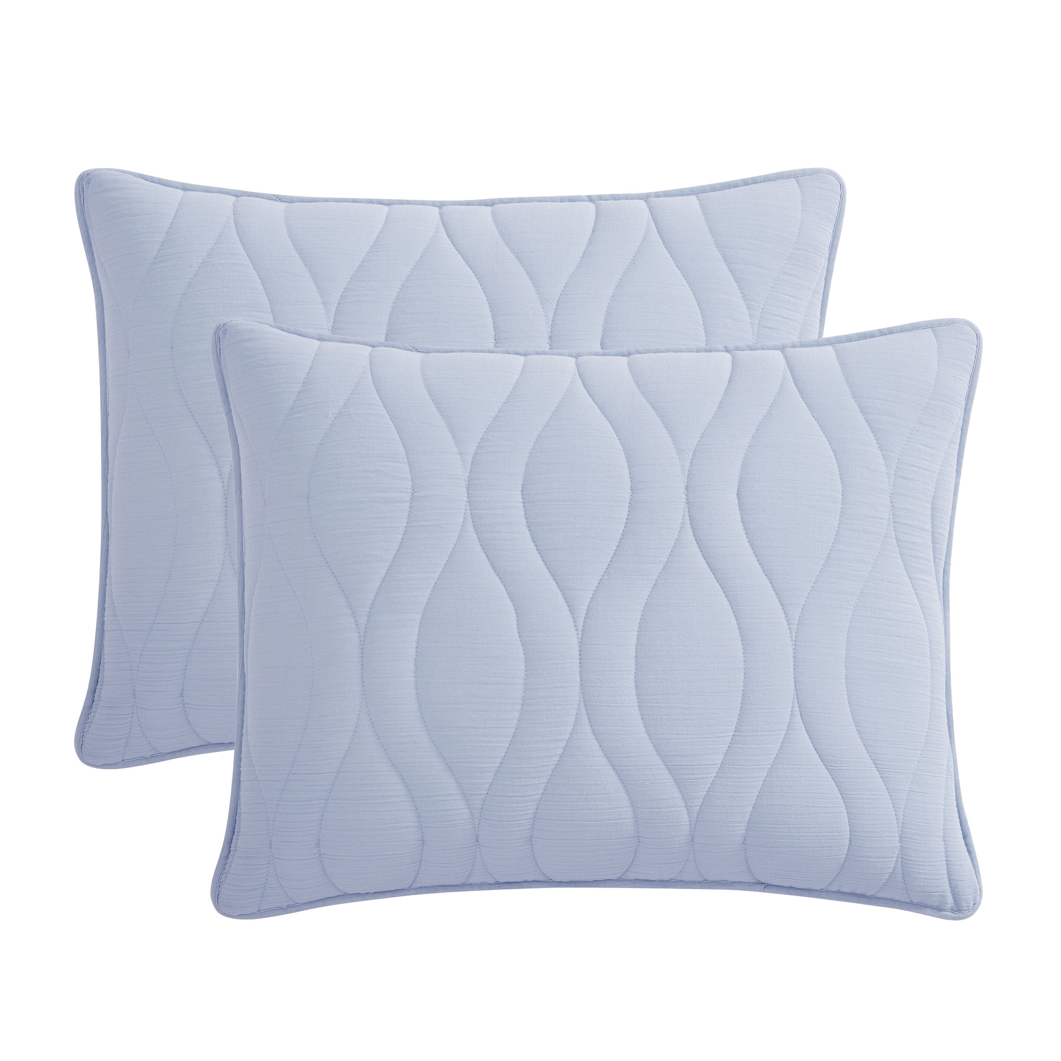 COVE QUILT SET, BLUE, alternate image number 4