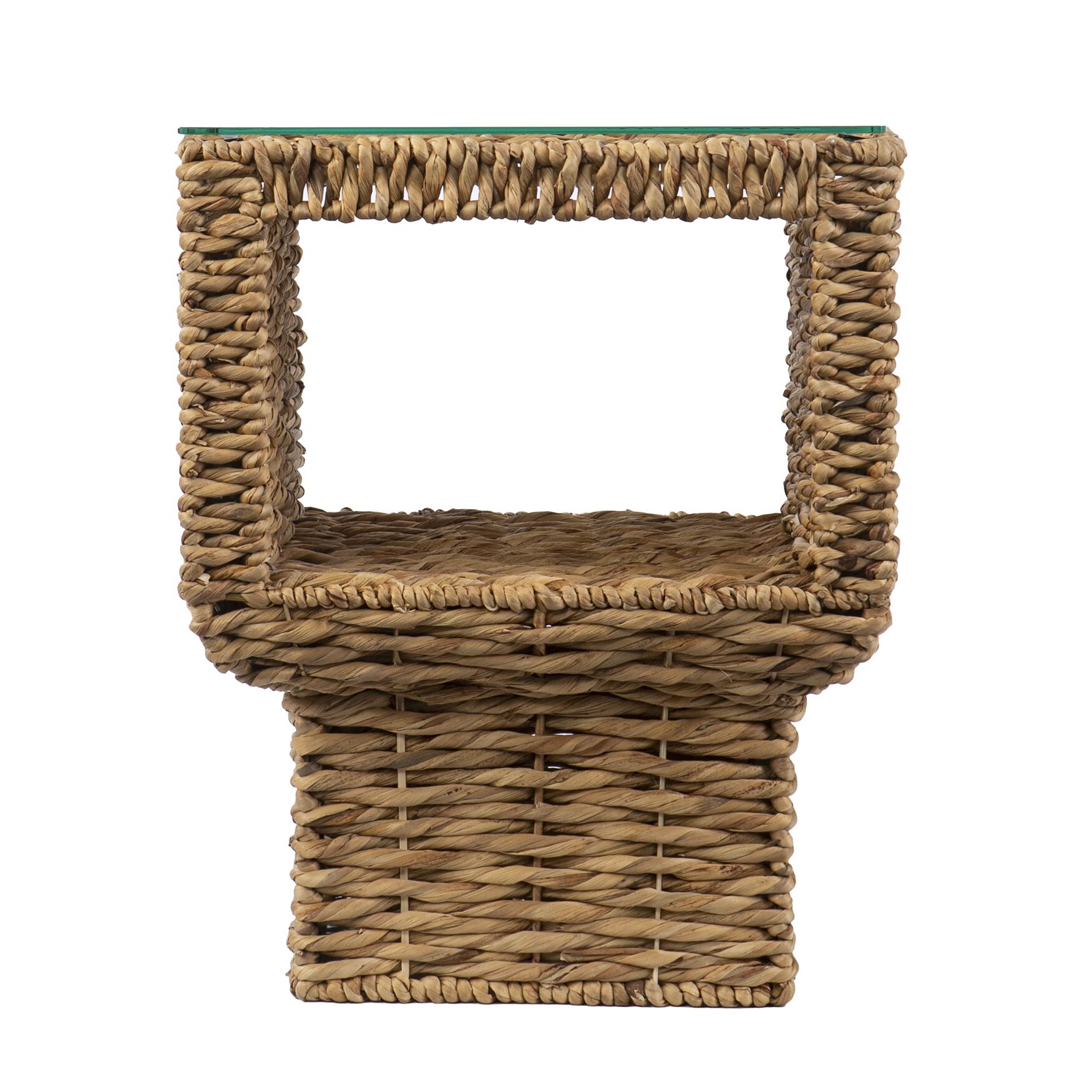 Pallston Water Hyacinth Accent Table, , on-hover image number 1