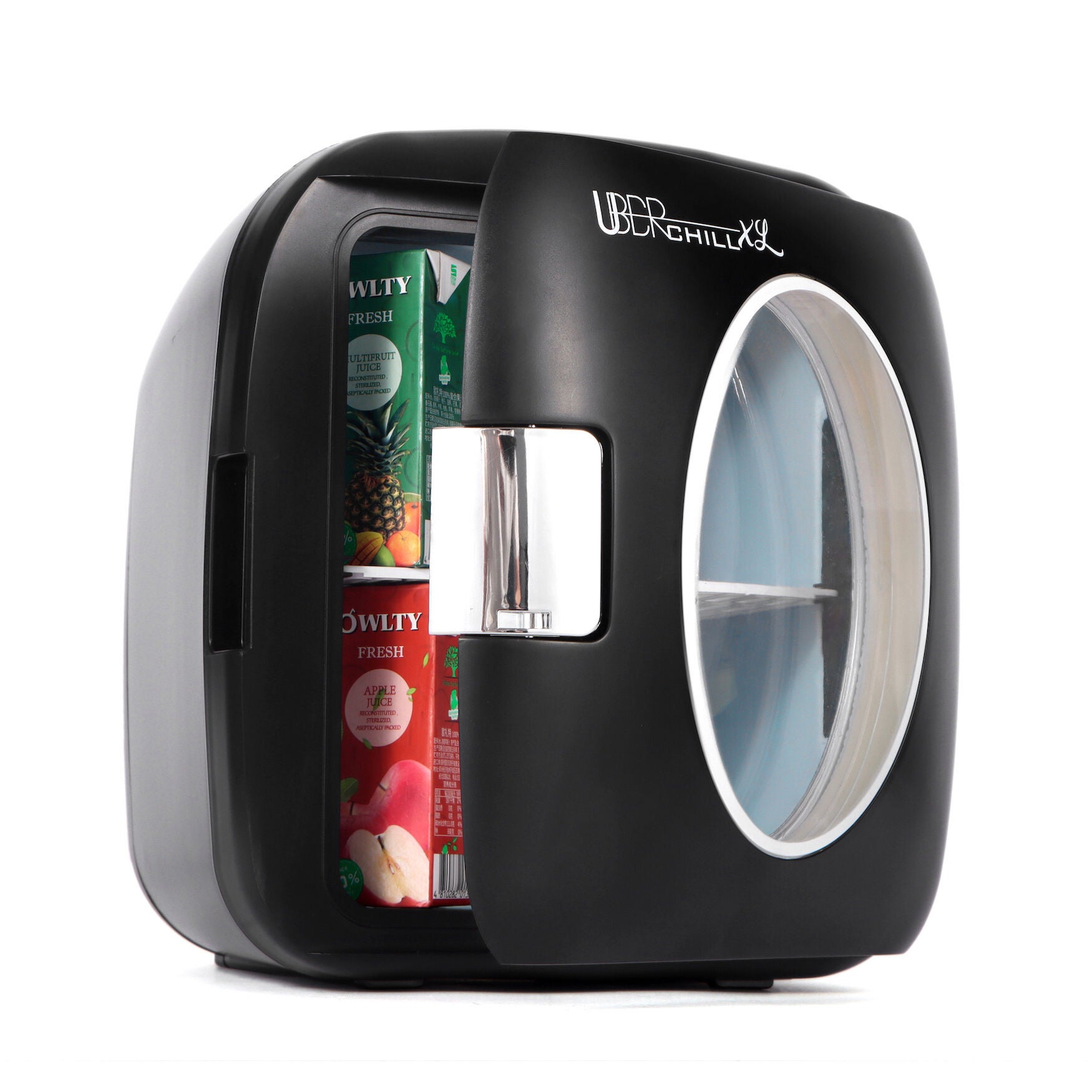 Uber Chill Xl 12 Can Mini Fridge - 9L, BLACK, hi-res image number 0
