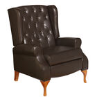 Oversized Queen Anne Style Tufted Wingback Recliner, , alternate image number 4