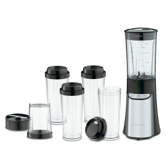 SmartPower 15-Pc. Compact Portable Blending/Chopping System, BRUSHED CHROME, hi-res image number 0