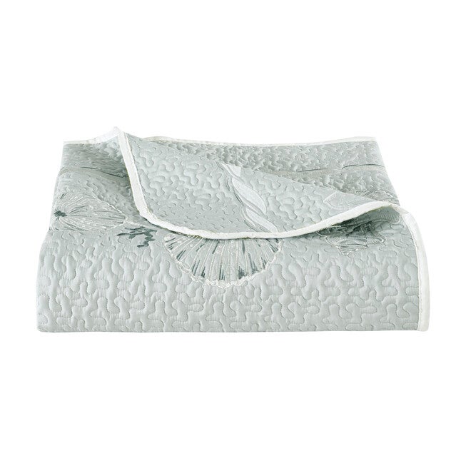Water's Edge 3 Piece Quilt Set, AQUA, alternate image number 3