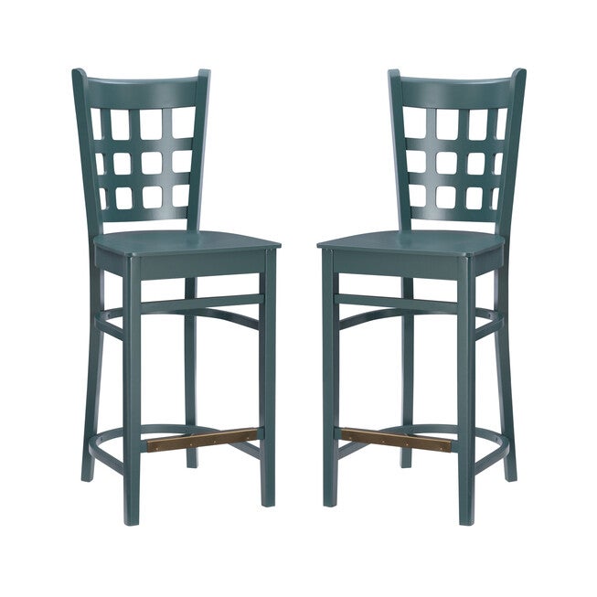 Lola Counter Stool Green Set of 2, , alternate image number 3