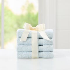 Amore Plush Wash Cloth 4-PC Set