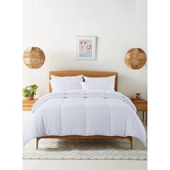 Cozy Down Alternative Reversible Comforter, White