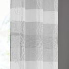 Silvia Semi Sheer Floral Grommet Panel Pair, , alternate image number null