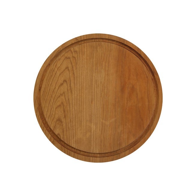 Delice Cherry Round Cutting Board with Juice Drip Groove, CHERRY, hi-res image number null