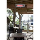 Black Steel Wall Mounted Infrared Patio Heater, , alternate image number null