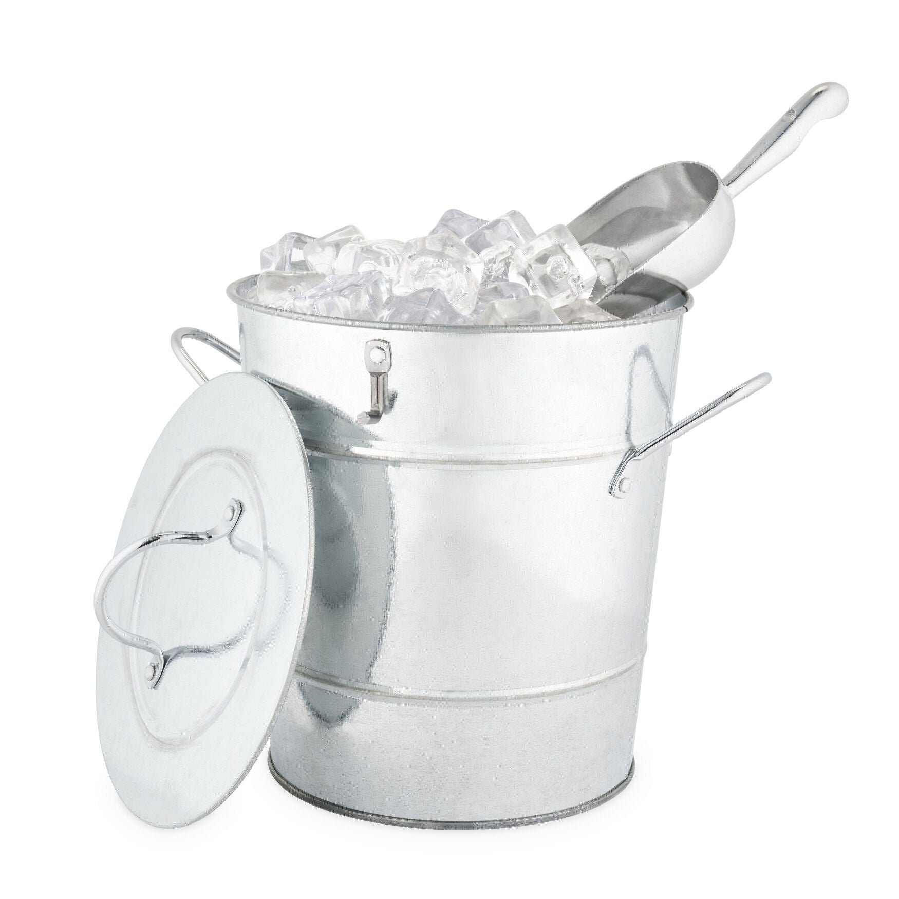 Galvanized Metal Ice Bucket, , alternate image number 4