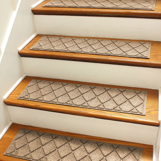 Aqua Shield® Argyle Stair Tread 8.5"x30" (set of 4), , alternate image number null